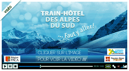 Vidéo: Train-Hôtel du Sud